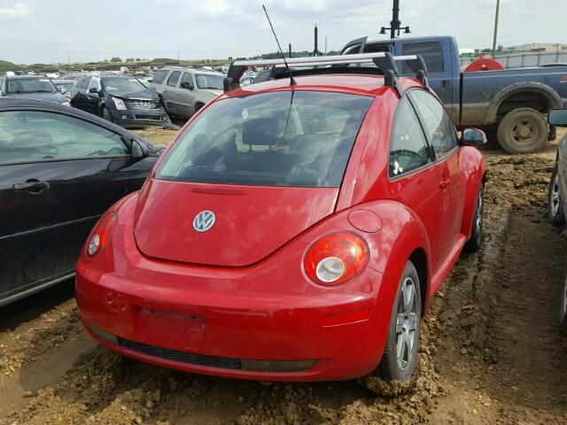 3VWRW21C96M423270 - 2006 VOLKSWAGEN NEW BEETLE წითელი ფოტო 4