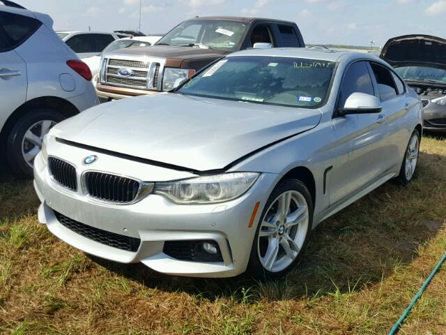 WBA4C9C51GG137774 - 2016 BMW 428 SILVER photo 2