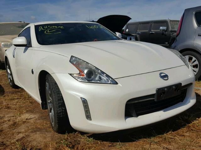 JN1AZ4EH6DM381497 - 2013 NISSAN 370Z WHITE photo 1