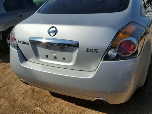 1N4AL2AP7CN415462 - 2012 NISSAN ALTIMA SILVER photo 9