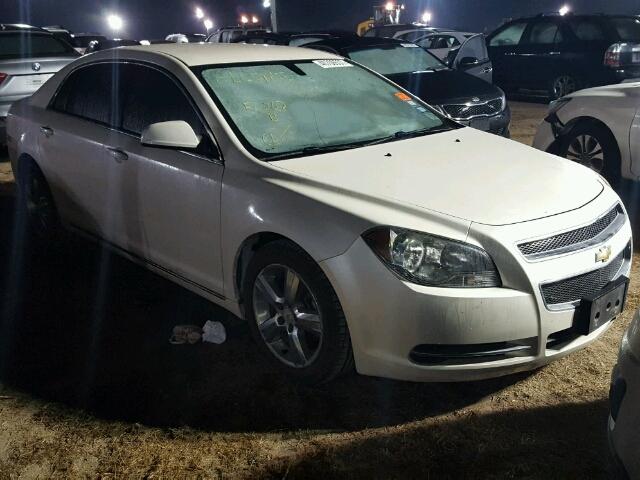 1G1ZC5EB4AF275903 - 2010 CHEVROLET MALIBU WHITE photo 1