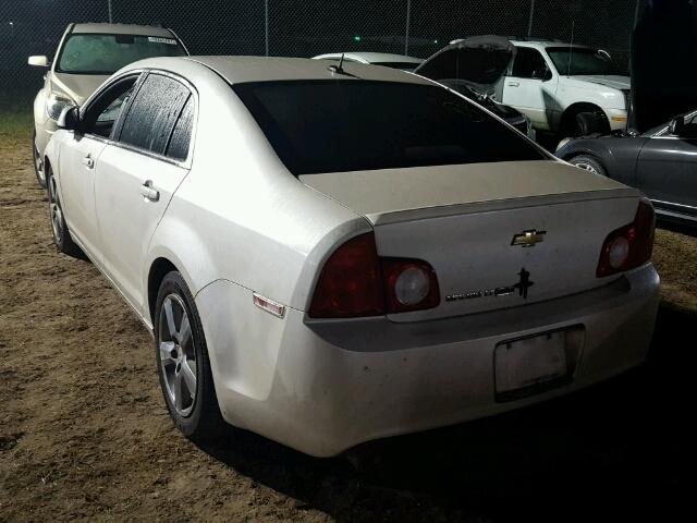 1G1ZC5EB4AF275903 - 2010 CHEVROLET MALIBU თეთრი ფოტო 3