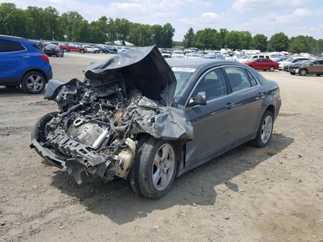 1G1ZG57B59F249744 - 2009 CHEVROLET MALIBU LS 灰色 照片 2