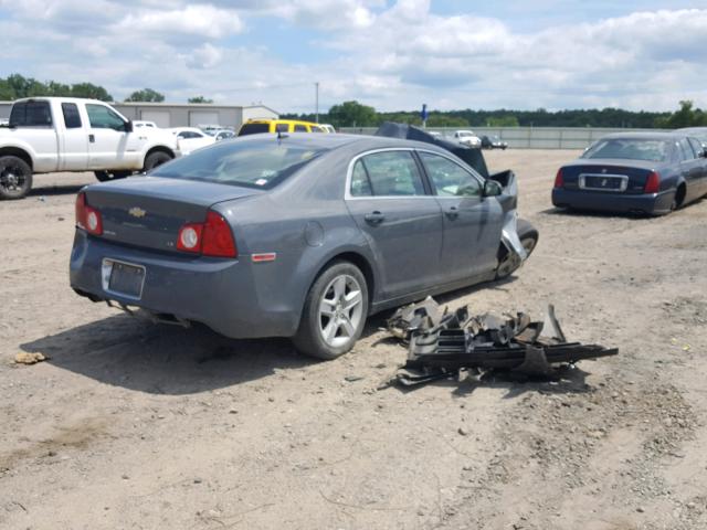 1G1ZG57B59F249744 - 2009 CHEVROLET MALIBU LS 灰色 照片 4