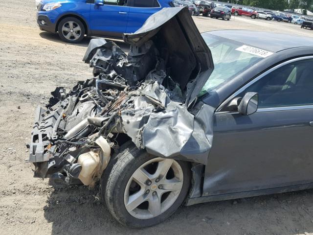 1G1ZG57B59F249744 - 2009 CHEVROLET MALIBU LS 灰色 照片 9