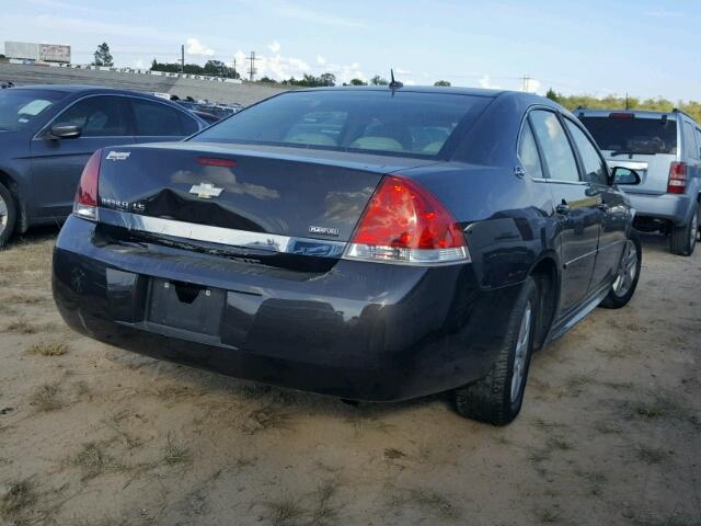 2G1WB57K691200237 - 2009 CHEVROLET IMPALA GRAY photo 4