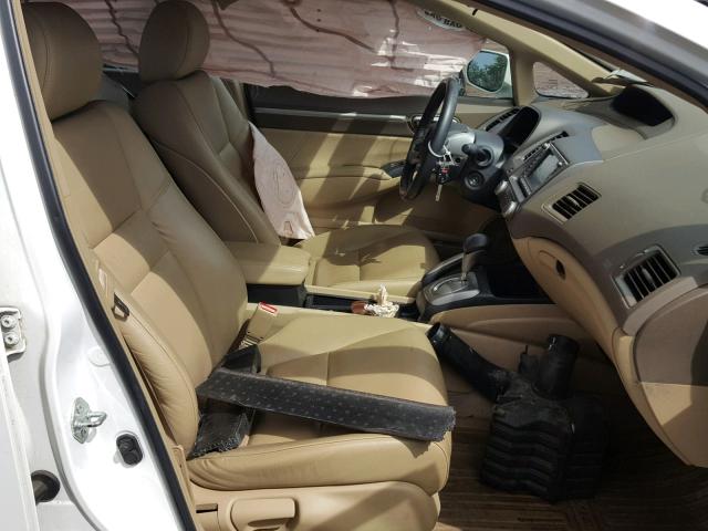 2HGFA16948H526952 - 2008 HONDA CIVIC EXL 白色 照片 5