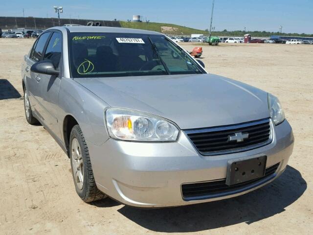 1G1ZS51F36F146621 - 2006 CHEVROLET MALIBU LS SILVER photo 1