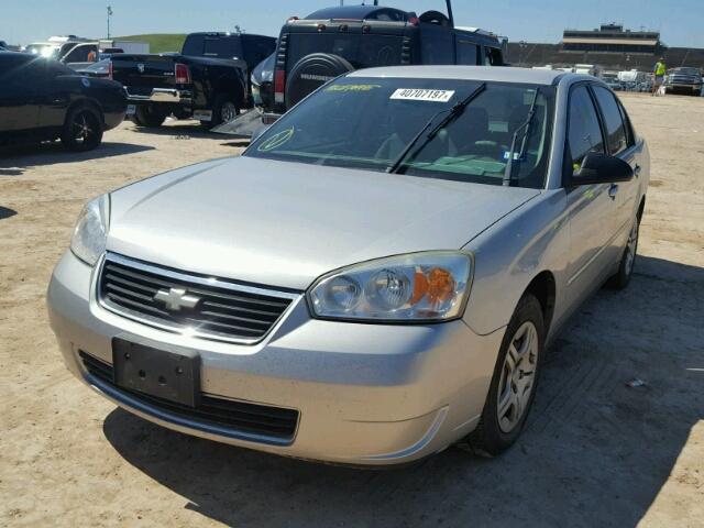 1G1ZS51F36F146621 - 2006 CHEVROLET MALIBU LS SILVER photo 2