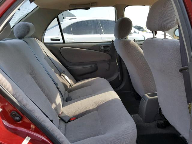 1Y1SK5288XZ415426 - 1999 CHEVROLET GEO PRIZM 红色 照片 6