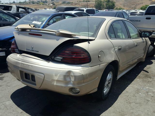 1G2NF52E74M553984 - 2004 PONTIAC GRAND AM S Qəhvəyi foto 4