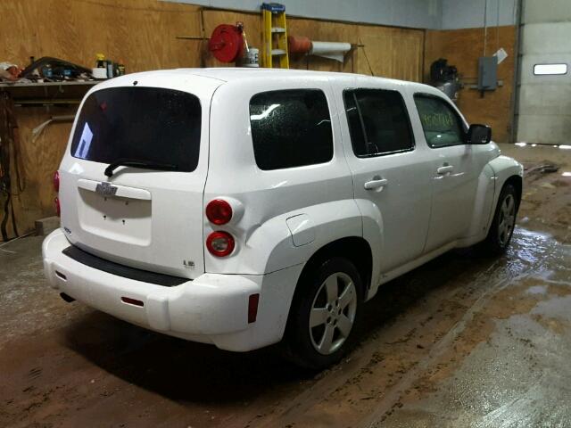 3GNDA13D38S533135 - 2008 CHEVROLET HHR LS Blanco foto 4