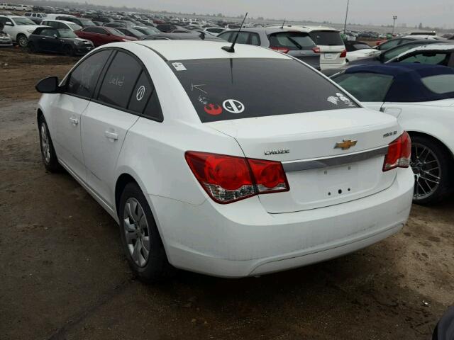 1G1PA5SH0E7419761 - 2014 CHEVROLET CRUZE LS WHITE photo 3