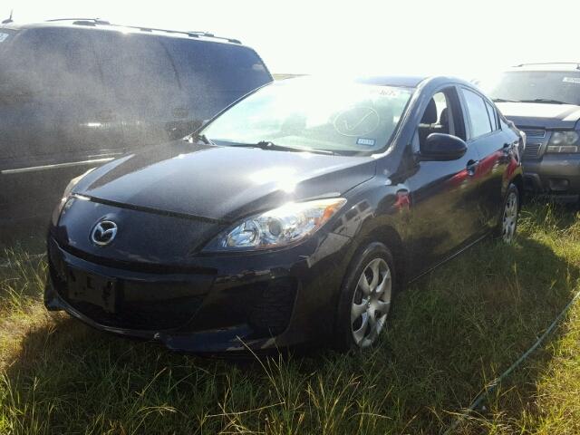 JM1BL1TF8D1730907 - 2013 MAZDA 3 I BLACK photo 2