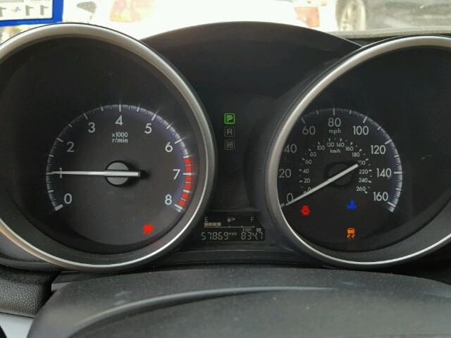 JM1BL1TF8D1730907 - 2013 MAZDA 3 I BLACK photo 8