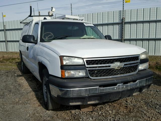 1GCEC14X97Z149006 - 2007 CHEVROLET SILVERADO WHITE photo 1