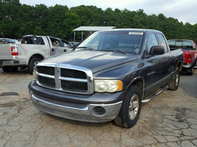 1D7HA18N62S560074 - 2002 DODGE RAM 1500 GRAY photo 2