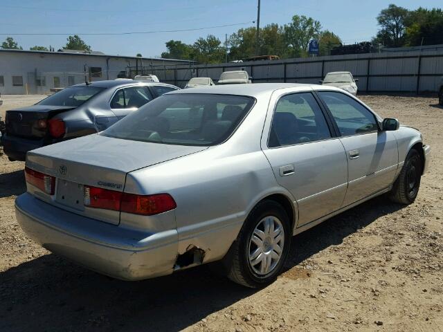 4T1BG22K31U804555 - 2001 TOYOTA CAMRY CE SILVER photo 4