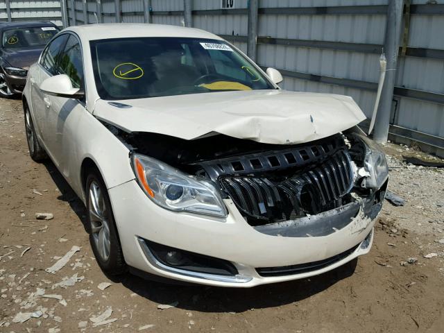2G4GK5EX5E9168639 - 2014 BUICK REGAL WHITE photo 1