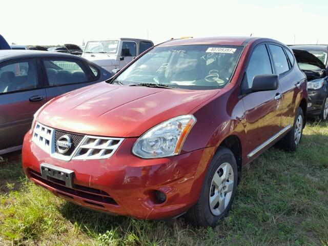 JN8AS5MT6DW551718 - 2013 NISSAN ROGUE S BURGUNDY photo 2