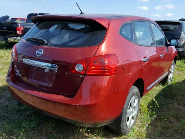 JN8AS5MT6DW551718 - 2013 NISSAN ROGUE S BURGUNDY photo 4