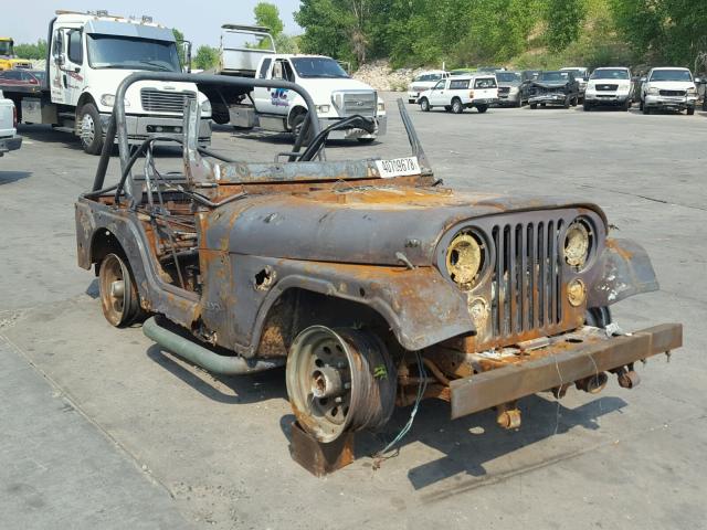 0000J7F83EH023450 - 1977 JEEP CJ5 BURN photo 1