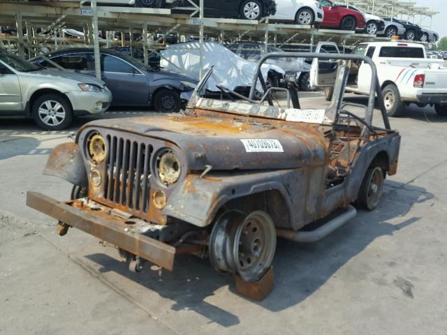 0000J7F83EH023450 - 1977 JEEP CJ5 BURN photo 2