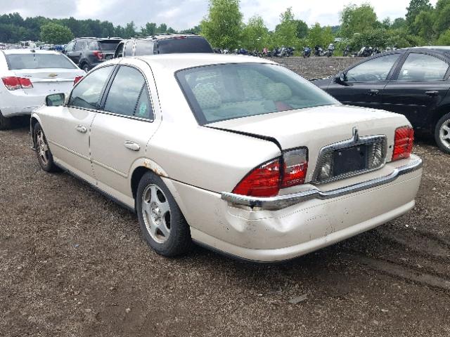 1LNHM87A5YY842071 - 2000 LINCOLN LS 奶油色 照片 3