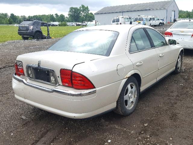 1LNHM87A5YY842071 - 2000 LINCOLN LS 奶油色 照片 4