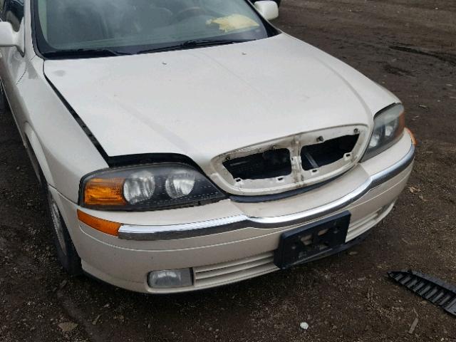 1LNHM87A5YY842071 - 2000 LINCOLN LS CREAM photo 9