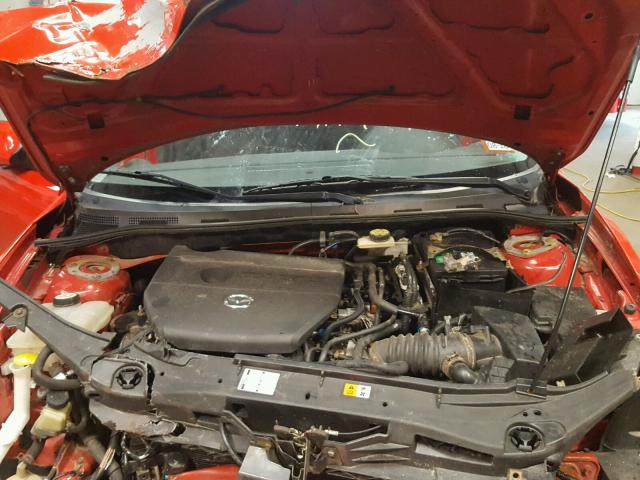 JM1BK12G371620901 - 2007 MAZDA 3 I RED photo 7