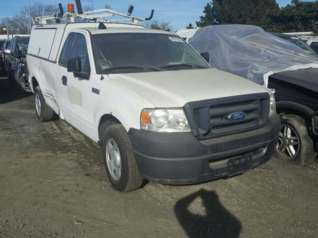 1FTRF12268KB69921 - 2008 FORD F150 WHITE photo 1