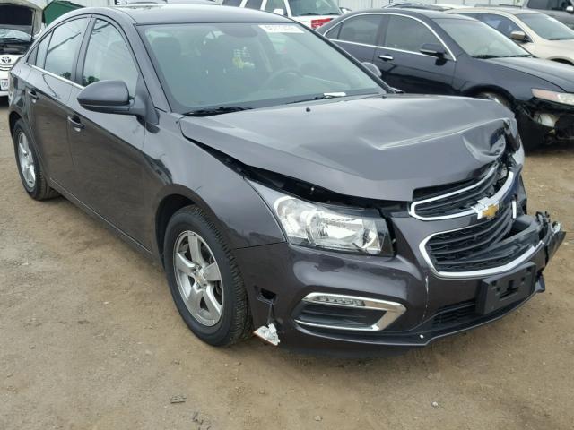 1G1PE5SB0G7147408 - 2016 CHEVROLET CRUZE LIMI GRAY photo 1