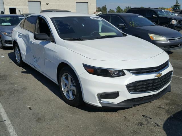 1G1ZB5ST0JF108163 - 2018 CHEVROLET MALIBU LS Ağ foto 1