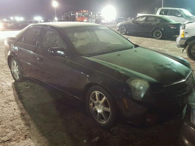 1G6DM577640143839 - 2004 CADILLAC CTS BLACK photo 1