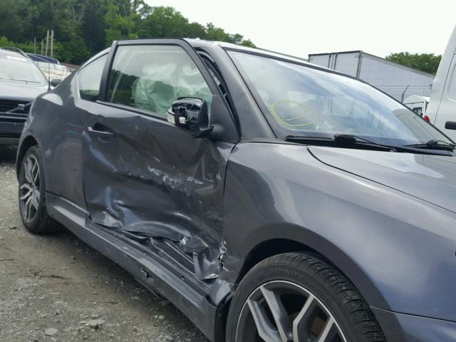 JTKJF5C79E3074637 - 2014 TOYOTA SCION TC 灰色 照片 9