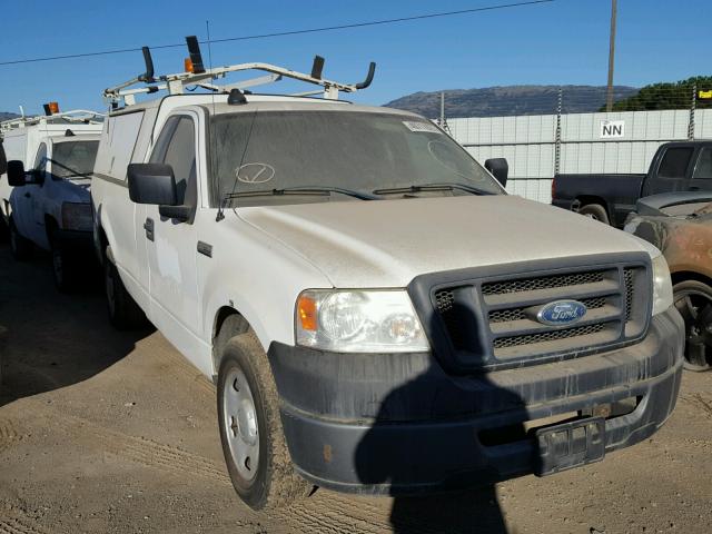 1FTRF12238KB53143 - 2008 FORD F150 WHITE photo 1