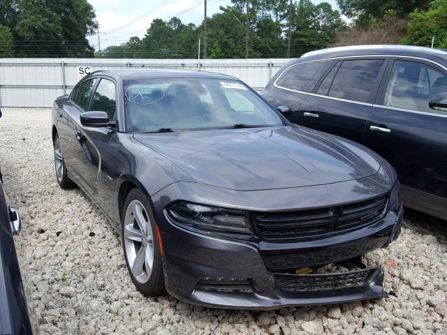 2C3CDXCT5GH185706 - 2016 DODGE CHARGER R/ GRAY photo 1
