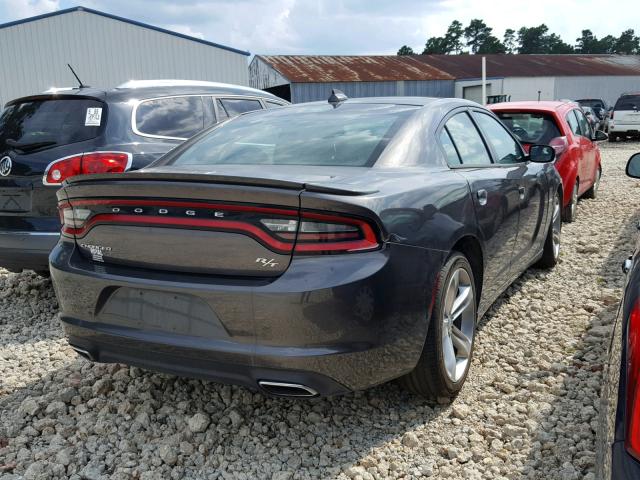 2C3CDXCT5GH185706 - 2016 DODGE CHARGER R/ GRAY photo 4