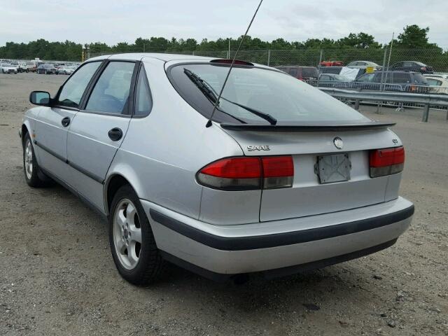 YS3DF58N7X2073340 - 1999 SAAB 9-3 SILVER photo 3