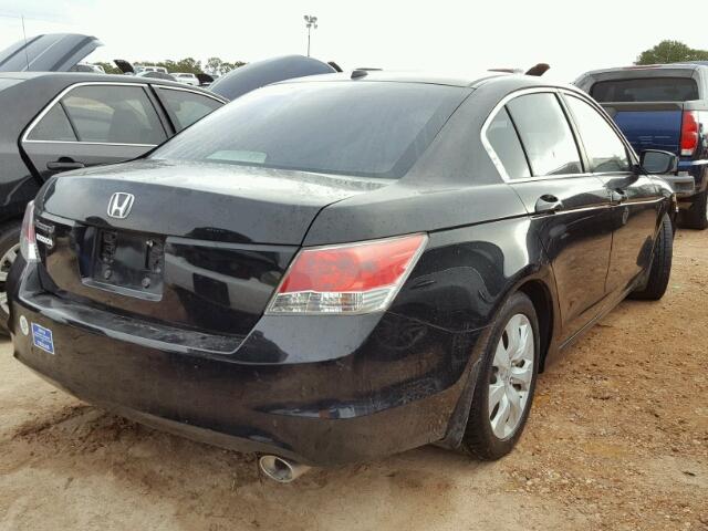 1HGCP2F86AA177487 - 2010 HONDA ACCORD BLACK photo 4