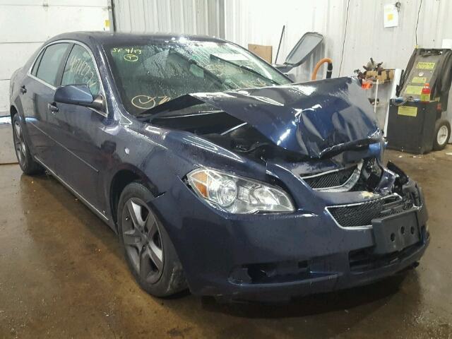 1G1ZH57B19F116704 - 2009 CHEVROLET MALIBU BLUE photo 1