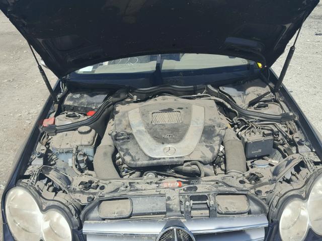 WDBTJ56J06F189972 - 2006 MERCEDES-BENZ CLK 350 BLUE photo 7