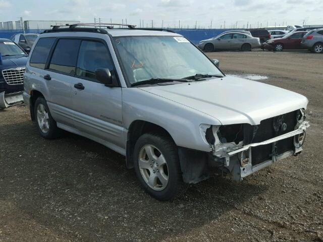 JF1SF65561H710608 - 2001 SUBARU FORESTER S SILVER photo 1