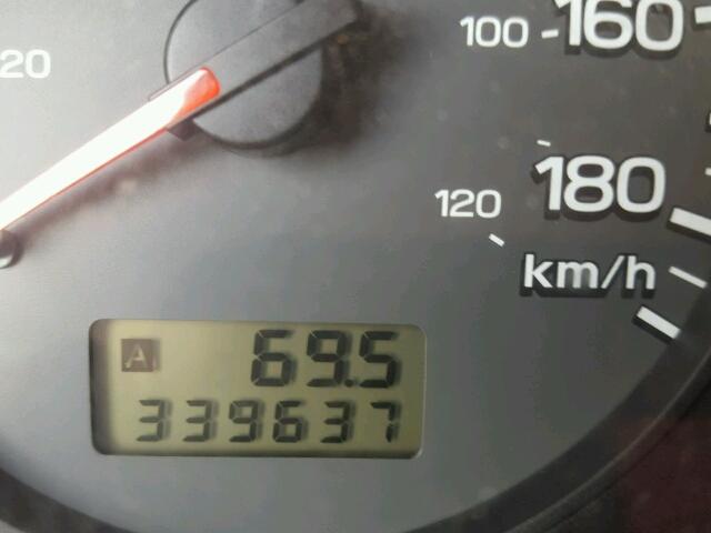 JF1SF65561H710608 - 2001 SUBARU FORESTER S SILVER photo 8