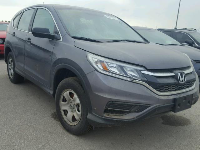 2HKRM4H3XGH686529 - 2016 HONDA CR-V LX CHARCOAL photo 1