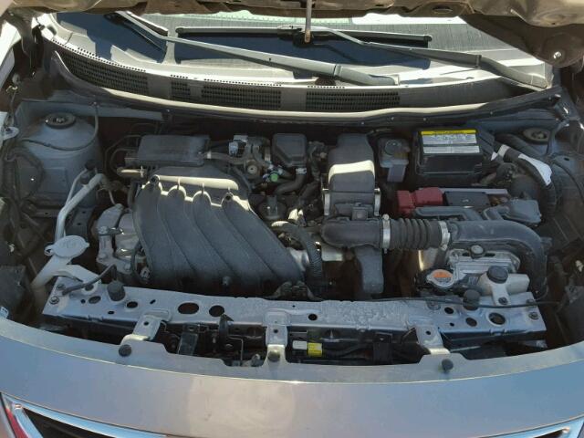 3N1CN7AP0DL849480 - 2013 NISSAN VERSA S 灰色 照片 7