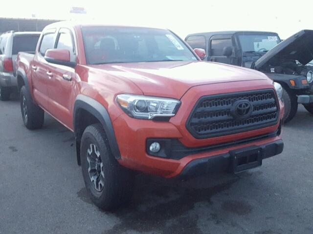 3TMCZ5AN0HM048262 - 2017 TOYOTA TACOMA ORANGE photo 1