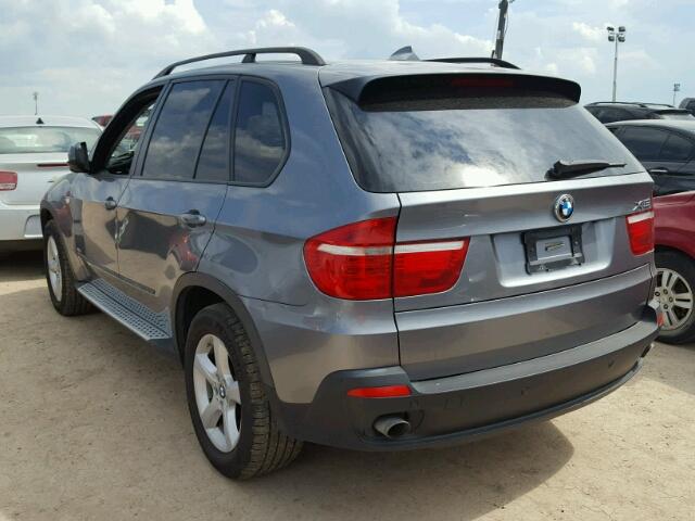 5UXFE43558L025463 - 2008 BMW X5 3.0I GRAY photo 3