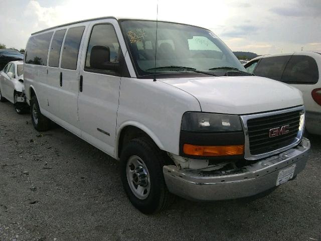 1GJHG39U251104960 - 2005 GMC SAVANA G35 WHITE photo 1